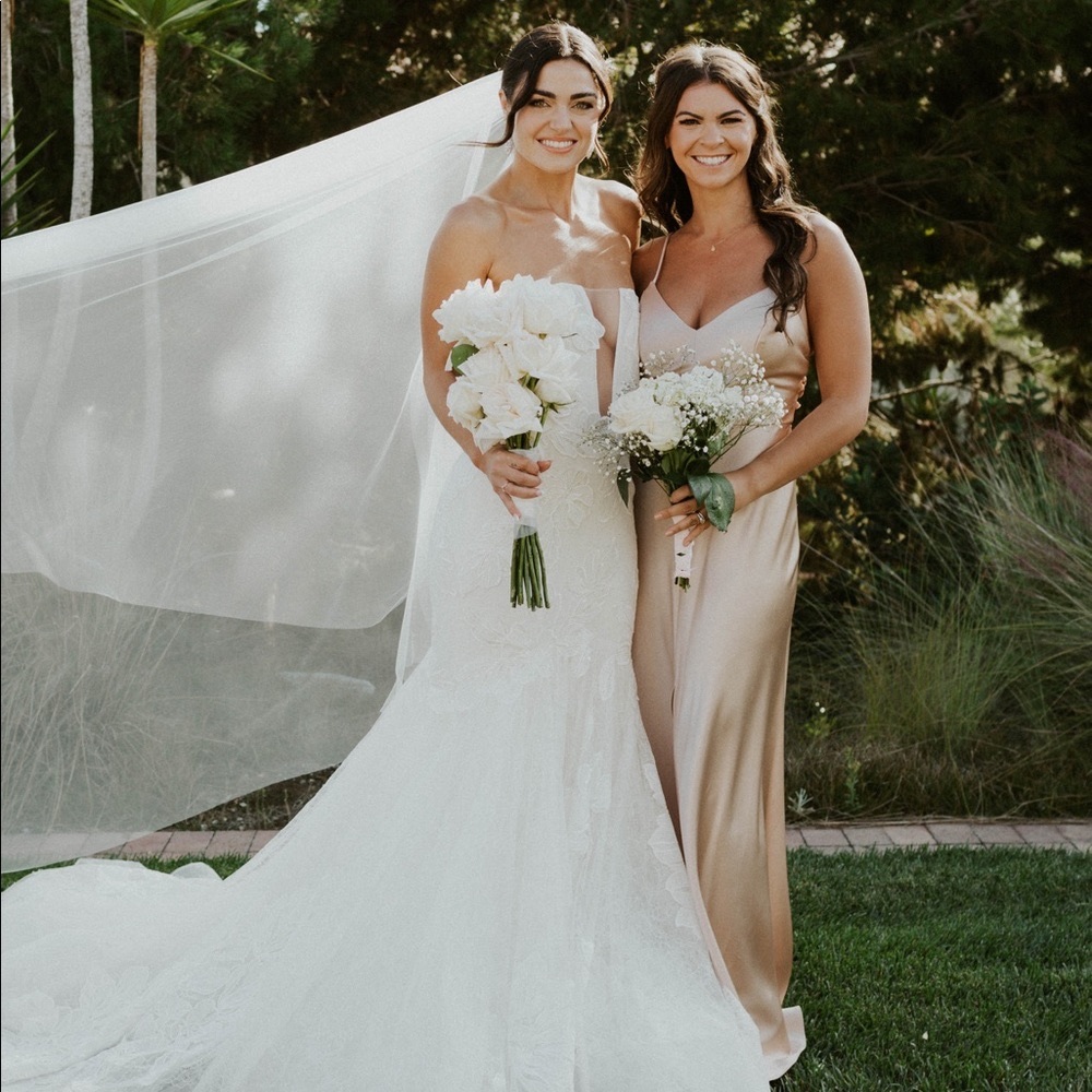 Jenny Yoo Dina dress in Petal - size 6